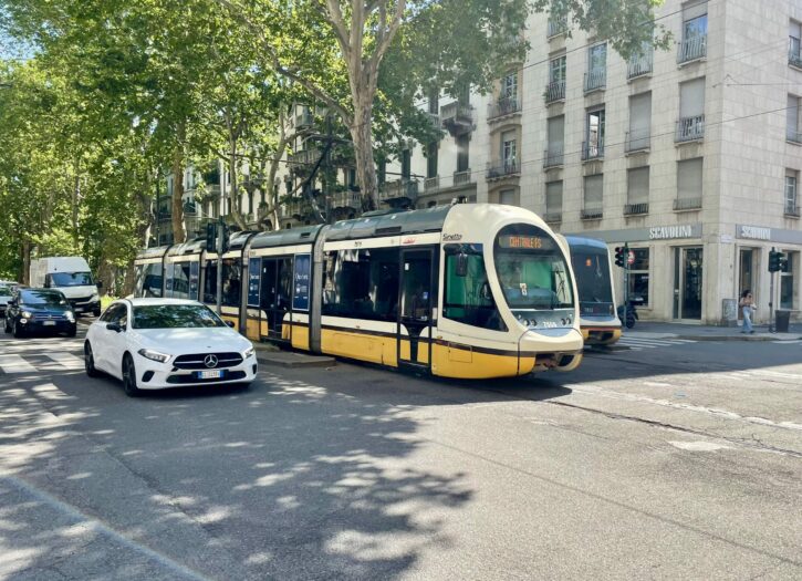 Italian Tram Bus