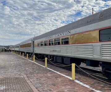 Grand Canyon Railway Takes You To The Edge